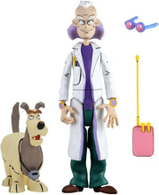 Load image into Gallery viewer, NECA Back to The Future Toony Classics 6" Scale Figure Doc Brown w/Einstein
