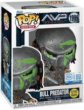 Load image into Gallery viewer, Funko POP! Movies AVP Requiem Bull Predator (Bloody/Glow) Exclusive Figure #1999
