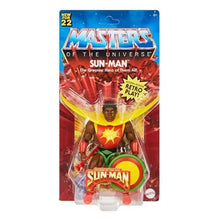 Load image into Gallery viewer, Mattel Masters of the Universe Origins Sun Man 5.5" Figure MOTU **IN STOCK
