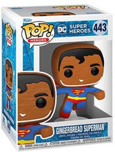 Load image into Gallery viewer, Funko Pop! Heroes: DC Holiday - Gingerbread Superman #443
