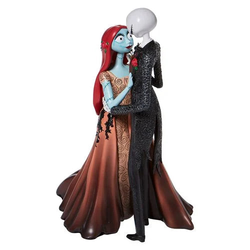 Disney Showcase Nightmare Before Christmas Jack and Sally Couture de Force Statue - Enesco