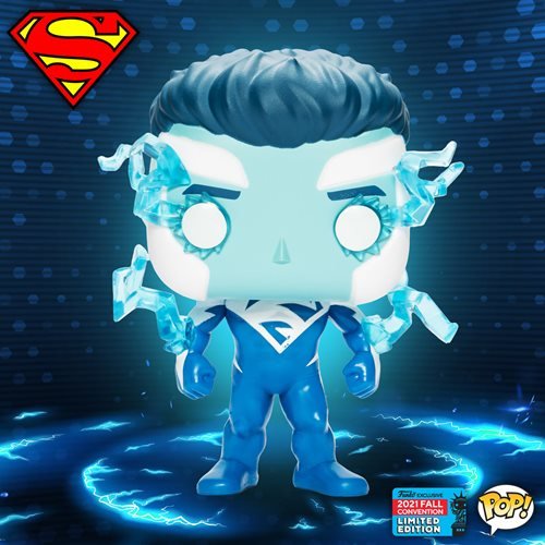 Superman Blue Pop! Vinyl Figure 2021 Convention Exclusive - Funko