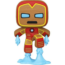 Load image into Gallery viewer, Marvel Holiday Gingerbread Iron Man Pop! Vinyl Figure - Funko
