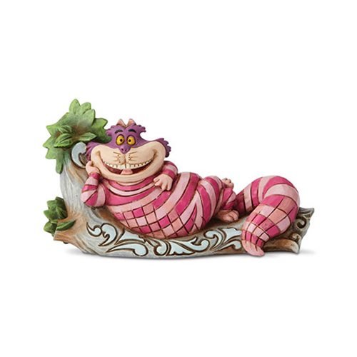 Disney Traditions Alice In Wonderland Cheshire Cat on Tree The Cat's Meow Statue by Jim Shore - Enesco