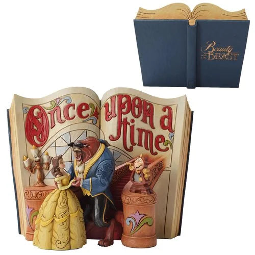 Disney Traditions Beauty and the Beast Love Endures Storybook Statue by Jim Shore - Enesco
