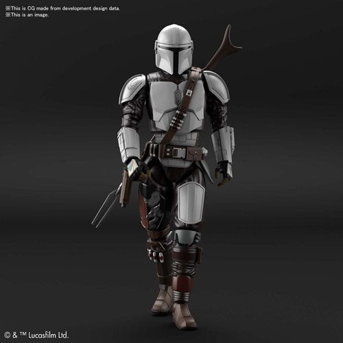 Star Wars The Mandalorian Beskar Armor 1:12 Scale Model Kit - Bandai