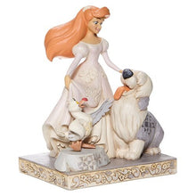 Load image into Gallery viewer, Disney Traditions Little Mermaid White Woodland Ariel Spirited Siren Statue by Jim Shore - Enesco
