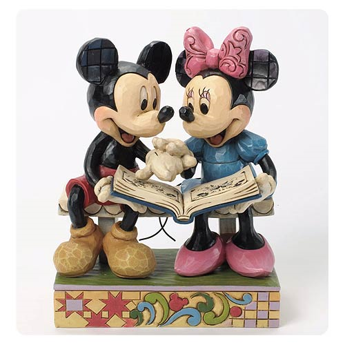 Disney Traditions Mickey and Minnie Sharing Memories Statue - Enesco