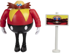 Load image into Gallery viewer, Sonic The Hedgehog 30th Anniversary 4&quot; Dr. Eggman w/Plate Action Figure - Jakks Pacific
