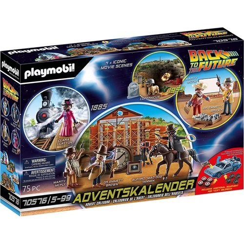 Back to the Future Part III #70576 Advent Calendar - Playmobil
