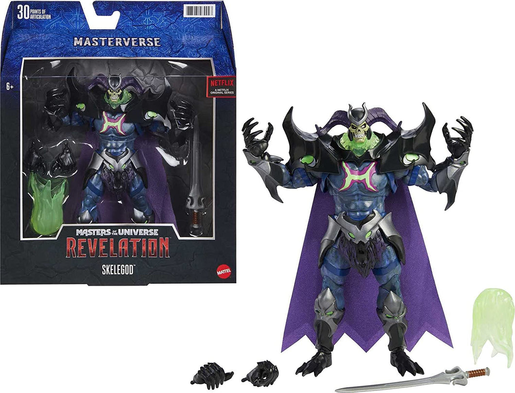 Masters of the Universe Masterverse Revelation Skelegod Action Figure - Mattel