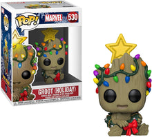 Load image into Gallery viewer, Marvel Holiday Baby Groot Pop! Vinyl Figure #530 - Funko
