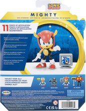 Load image into Gallery viewer, Sonic The Hedgehog 30th Anniversary 4&quot; Mighty w/1up Monitor Action Figure - Jakks Pacific
