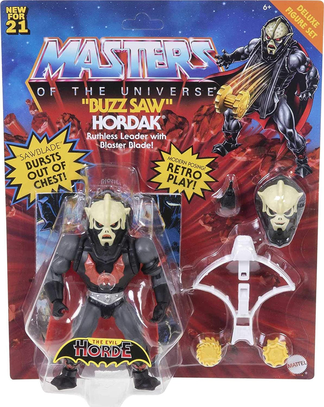 Masters of the Universe Origins Deluxe Buzz Saw Hordak Action Figure - Mattel