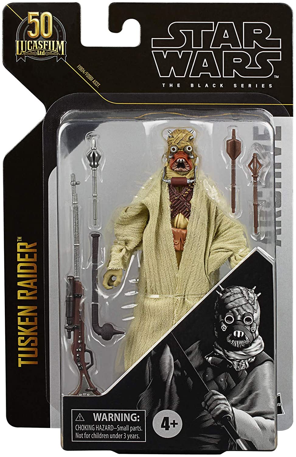 Star Wars The Black Series Archive 50th Lucasfilm Tusken Raider 6' Action Figure - Hasbro