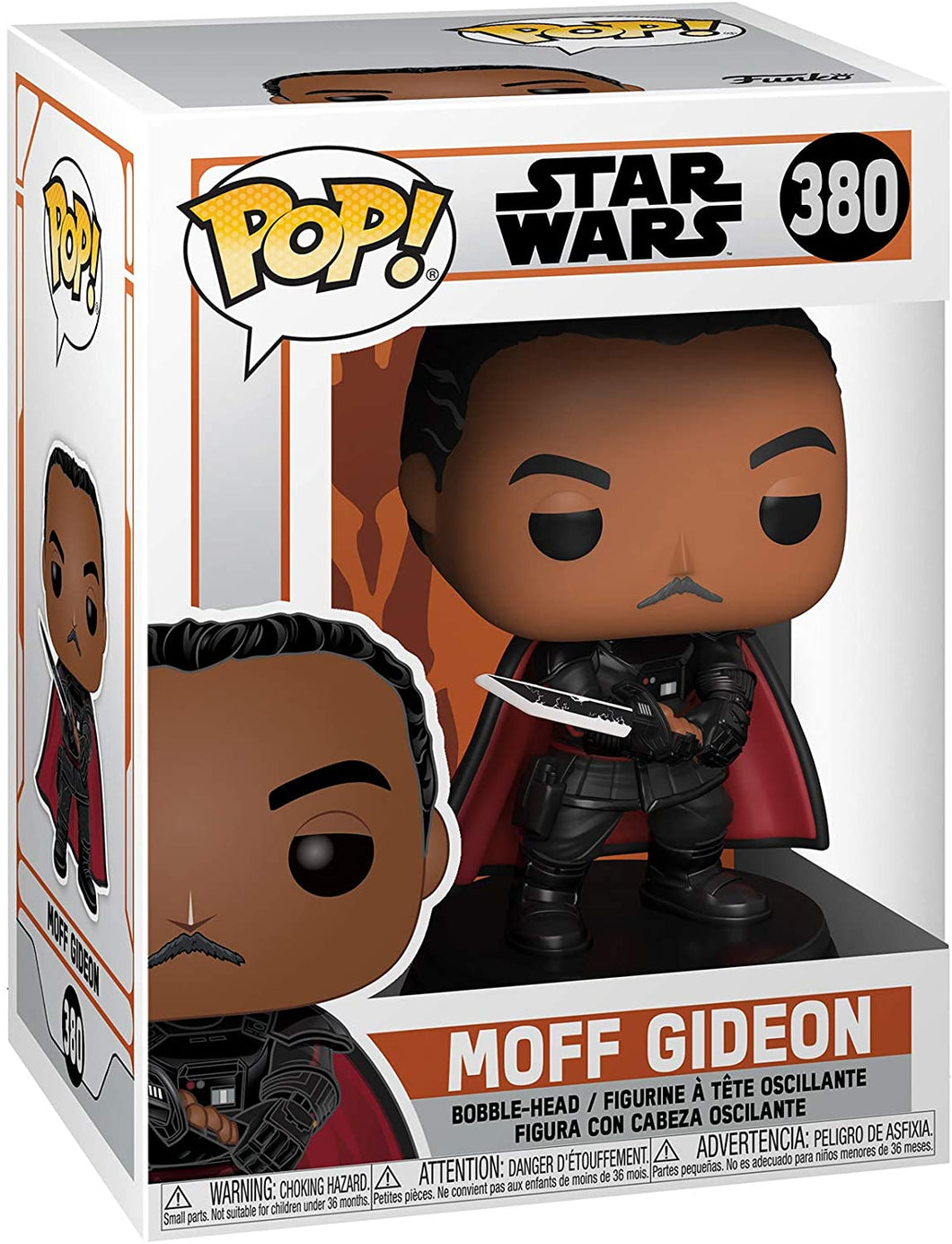 Star Wars The Mandalorian Moff Gideon Pop! Vinyl Figure - Funko