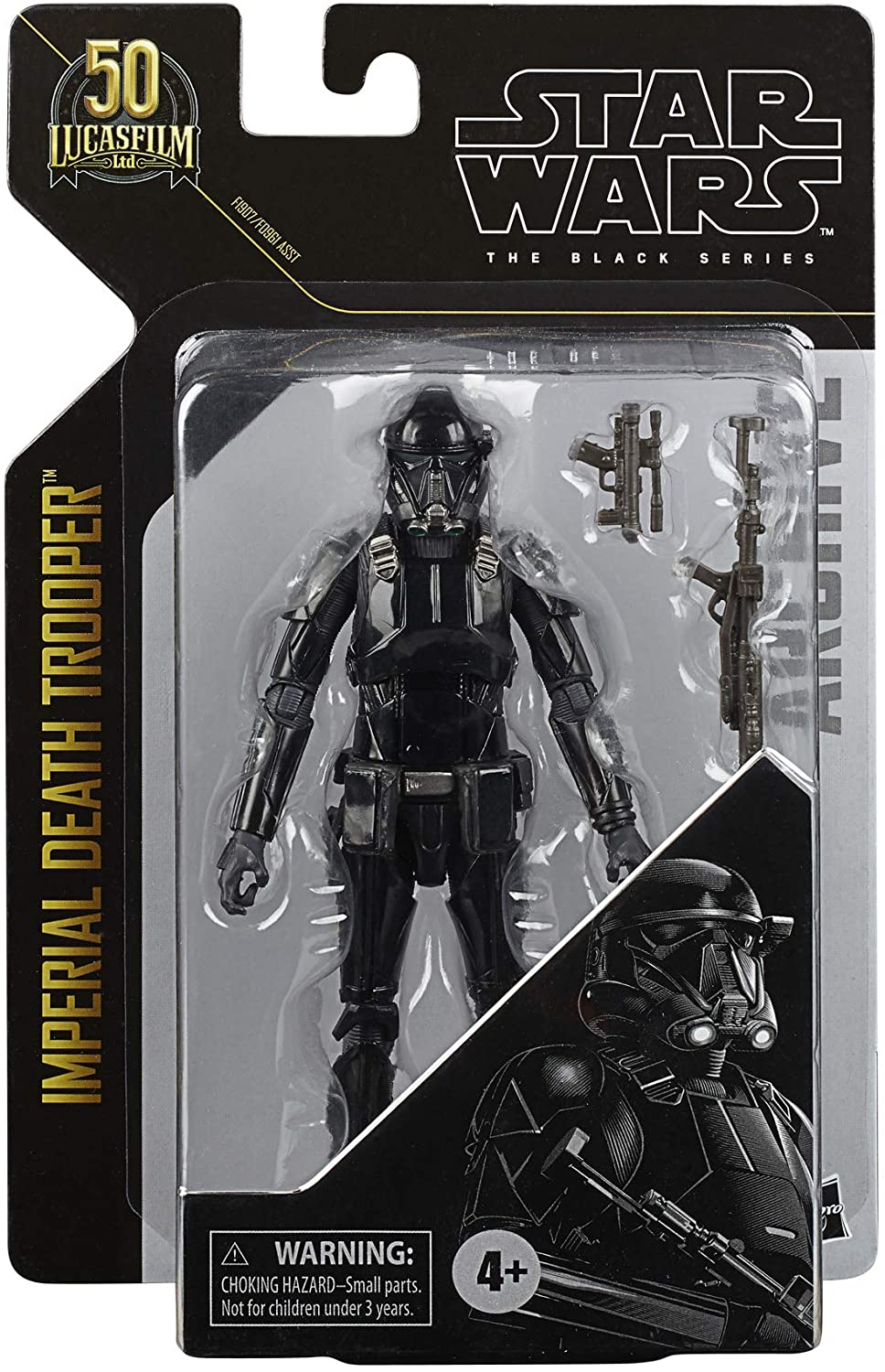 Star Wars The Black Series Archive 50th Lucasfilm Imperial Death Trooper 6' Action Figure - Hasbro