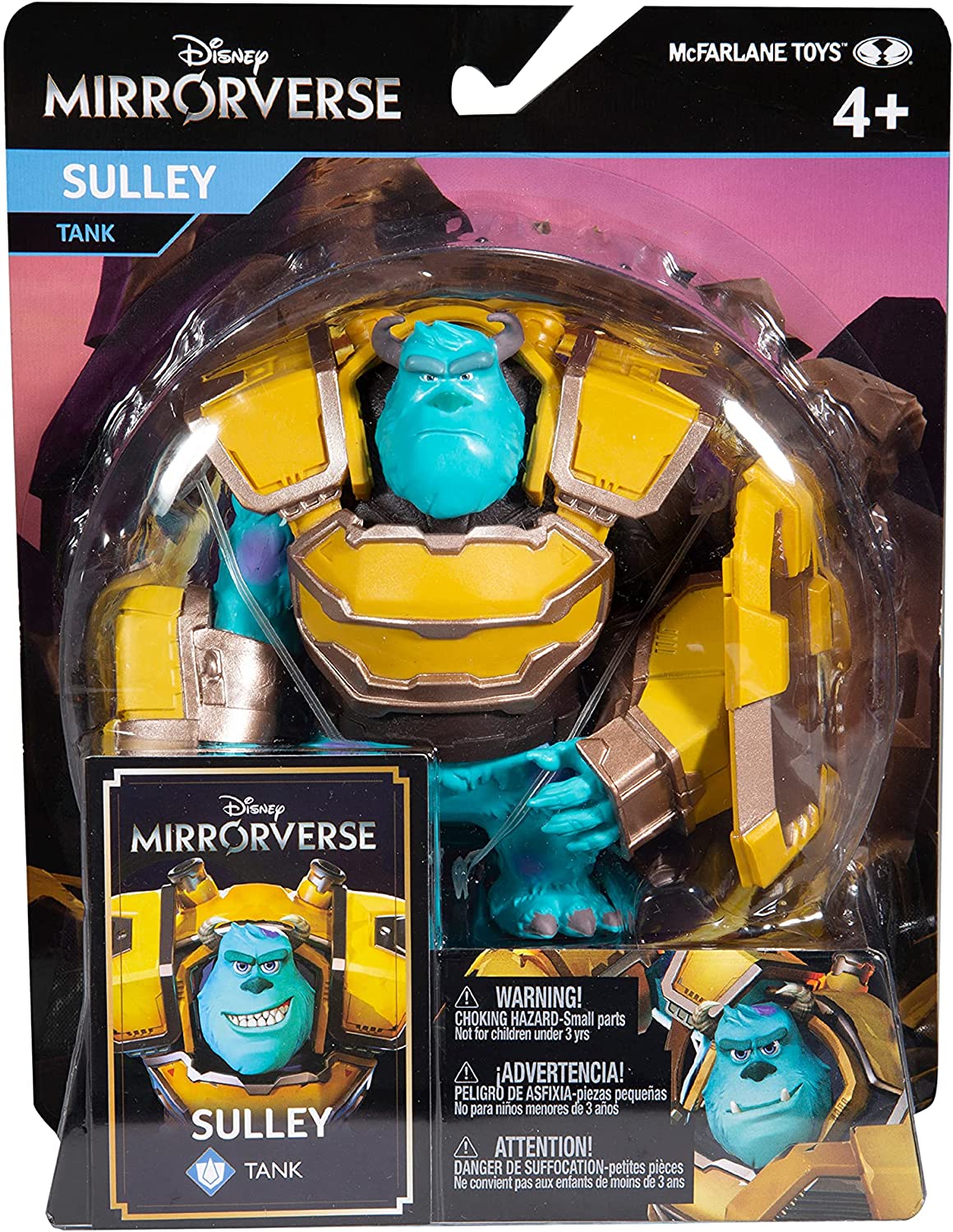 Disney Mirrorverse Sulley フィギュア タンク Amazon.com: Disney Mirrorverse 5