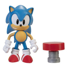 Load image into Gallery viewer, Sonic The Hedgehog 4&quot; Classic Sonic w/Red Spring Action Figure - Jakks Pacific
