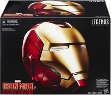 Load image into Gallery viewer, Marvel Legends Iron Man Electronic Helmet - Hasbro
