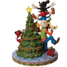 Load image into Gallery viewer, Disney Traditions Fab 5 Decorating Tree &quot;Merry Tree Trimming&quot; by Jim Shore - Enesco
