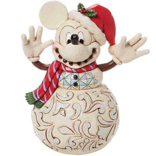Disney Traditions Mickey Mouse Snowman 