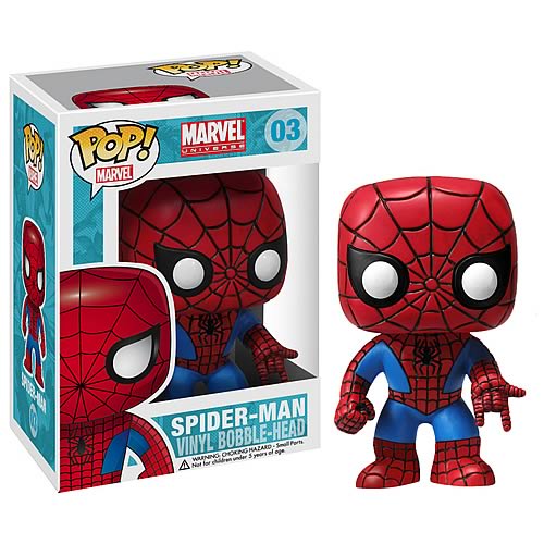 Marvel Spiderman Pop! Vinyl Action Figure #03 - Funko
