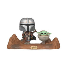 Load image into Gallery viewer, Star Wars The Mandalorian and Child Pop! Vinyl Television Moment - Funko
