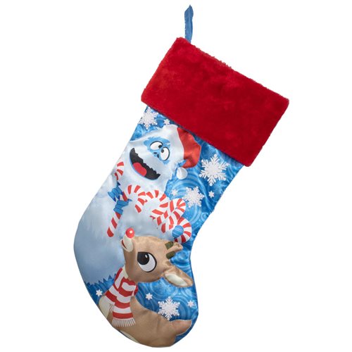 Rudolph the Red-Nosed Reindeer Bumble 19-Inch Printed Stocking - Kurt Adler