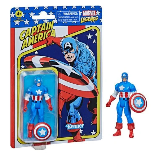 Marvel Legends Retro 375 Collection Captain America 3.75