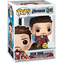Load image into Gallery viewer, Avengers: Endgame &quot;I Am Iron Man&quot; Glow-in-the-Dark Deluxe Pop! Vinyl Figure PX Exclusive - Funko

