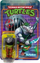 Load image into Gallery viewer, Teenage Mutant Ninja Turtles Rocksteady 3.75&quot; ReAction Figure - Super 7
