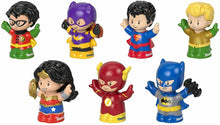 Load image into Gallery viewer, Little People DC Super Friends Batman &amp; Robin Figure 2-Pk - Fisher-Price
