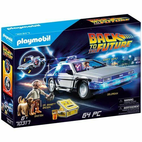Back to the Future DeLorean Time Machine Playset #70317 - Playmobil
