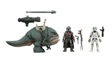 Load image into Gallery viewer, Star Wars Mission Fleet The Mandalorian Blurrg &amp; Remnant Stormtrooper Action Figure Set - Hasbro
